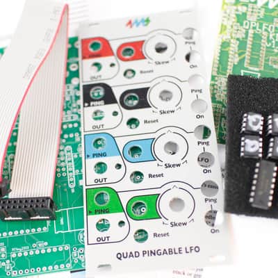 4MS QUAD PINGABLE LFO QPLFO DIY KIT : BRAND NEW :  [DETROIT MODULAR] image 2