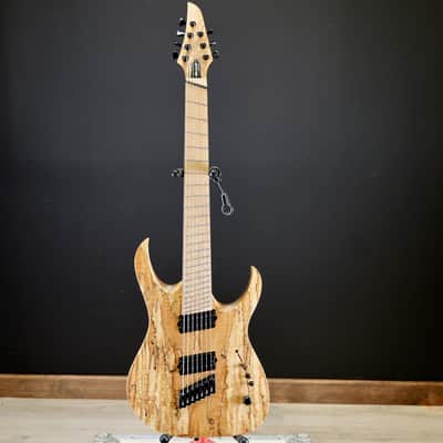 Mayones Duvell Elite VF 7 String Trans Natural Satin image 3