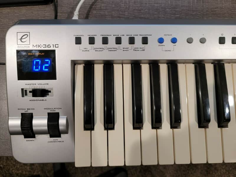 M-Audio Evolution MK-361C MIDI Keyboard Controller image 1