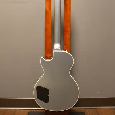 Epiphone Jared James Nichols "Blues Power" Les Paul Custom Electric Guitar Aged Pelham Blue w/Case image 4