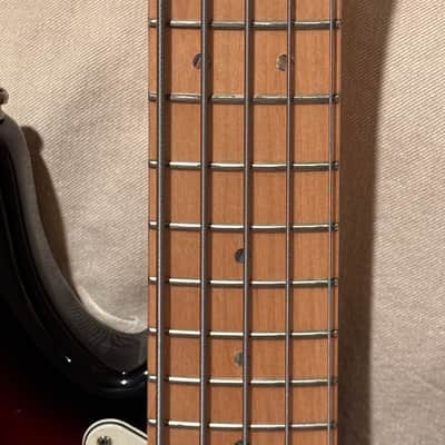 Fender American Deluxe Jazz V 2008 - Tobacco Burst image 8
