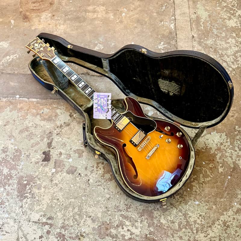 Yamaha  SA-2000 c 1980 - Sunburst original vintage MIJ Japan es-335 image 1