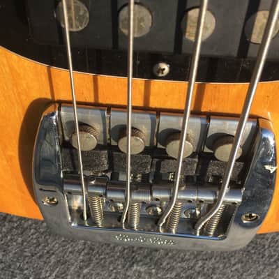 Music Man Sabre Bass Lefty Natural Maple Neck Pre Ernie Ball 1980 image 11