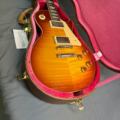 Gibson Custom Shop 60th Anniversary '60 Les Paul Standard Reissue V2 2020 - Tomato Soup Burst #001520 image 4