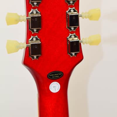 2022 Epiphone Artist Joe Bonamassa Signature 1962 Reissue ES-335 Electric Guitar, Cherry w/ Case - Previously Owned image 9