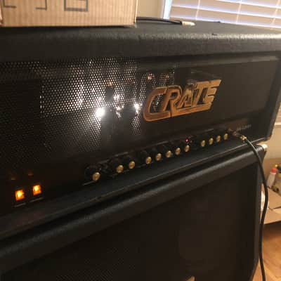 Crate Blue Voodoo Halfstack (120 Watt Tube Amp Head & Matching Cabinet (Made in USA) image 7