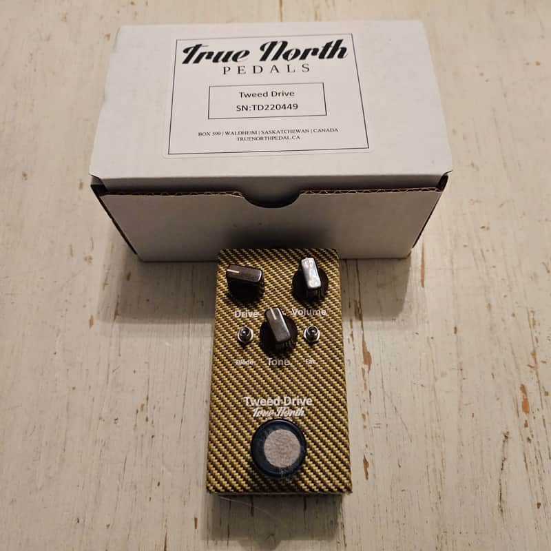 True North Pedals Tweed Overdrive Distortion Fuzz Booster image 1