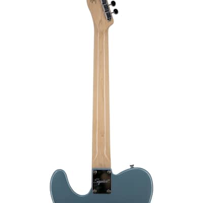 Squier FSR Cabronita Thinline Telecaster Electric Guitar, Laurel FB, Ice Blue Metallic image 6