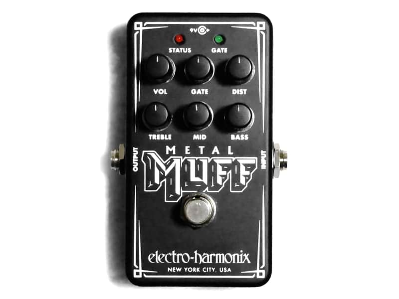 Used Electro-Harmonix EHX Nano Metal Muff Distortion w/Gate Guitar Effects Pedal image 1