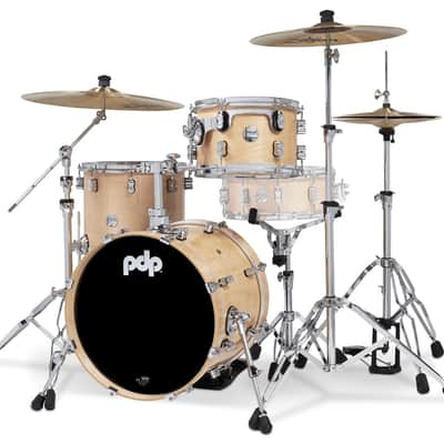 PDP Concept Maple Series 3-Piece Bop Shell Pack - Natural Lacquer image 7