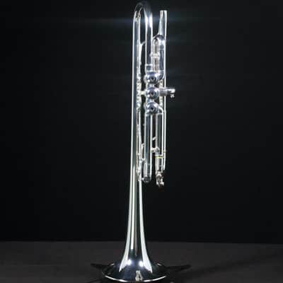 Yamaha YTR-8445IIS Custom Xeno C Trumpet (Silver Plated) image 7
