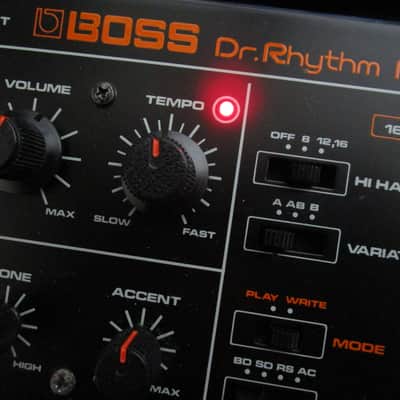 Boss DR-55 Vintage Analog Drum Machine Tested New battery case #37 image 4