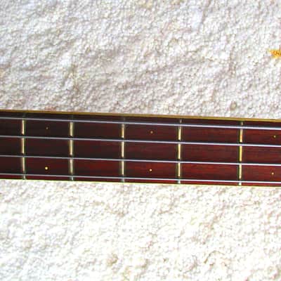 Mosrite The Ventures Bass Guitar, 1964, Candy Apple Red, Case image 16
