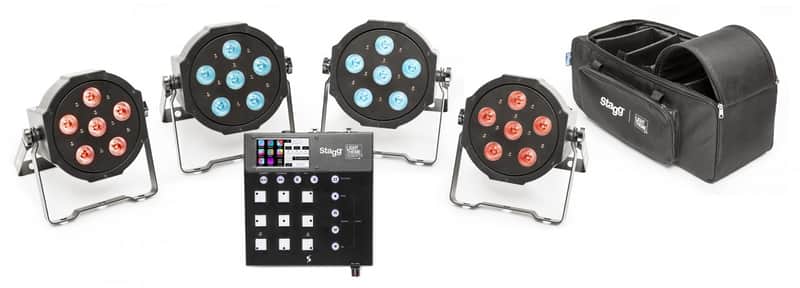 Stagg SLT START SET-1 Light Theme LED Lighting Kit image 1