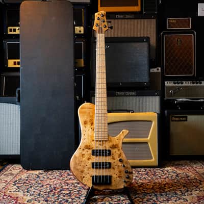 RKM bass Singlecut 5 Custom Order 2020's - Natural - Ultra boutique. image 2