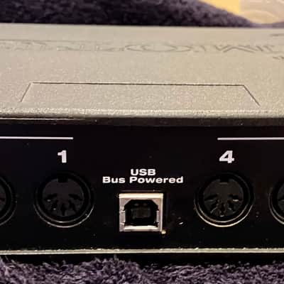 MOTU Micro Lite USB MIDI Interface - Black image 2