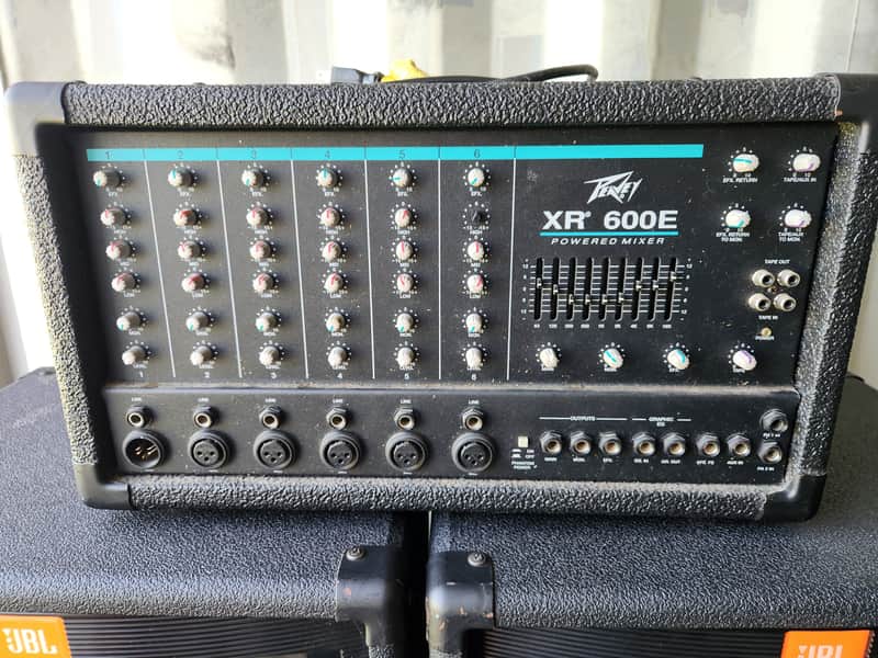 Peavy 600W 6 channel mixer image 1