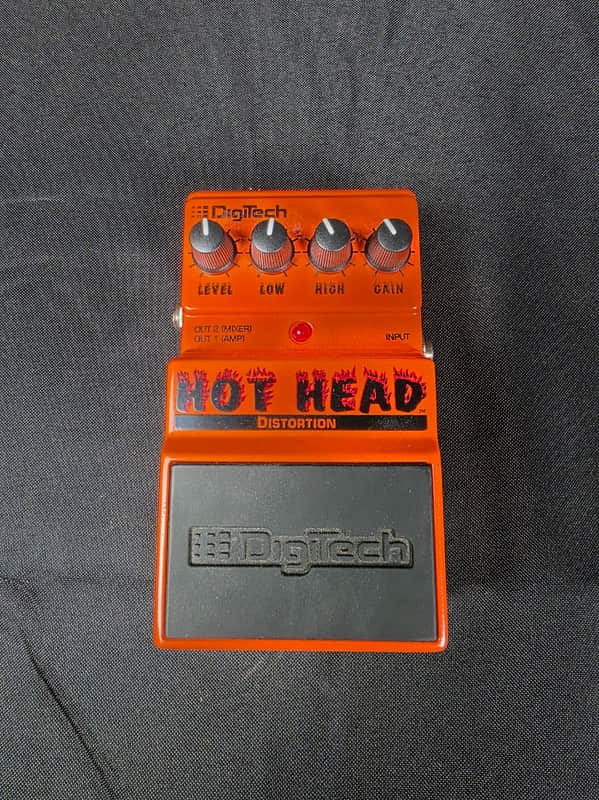 DigiTech Hot Head Distortion 2010s - Red image 1