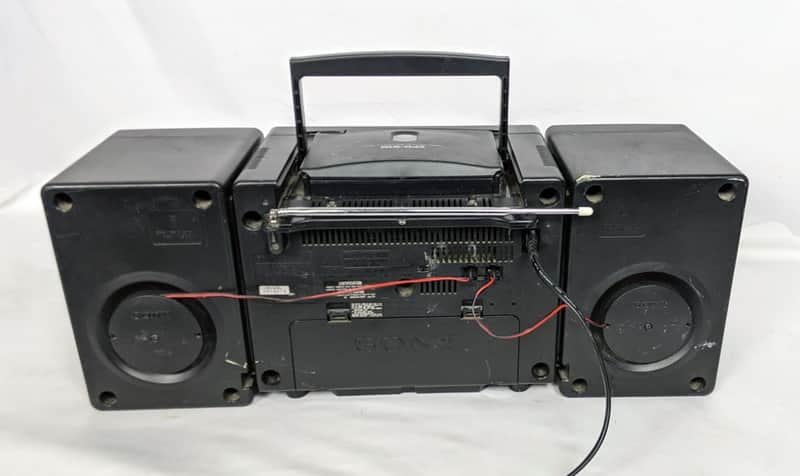 Vintage 90's Sony CFD-510 CD Radio Cassette Mega Bass Speaker