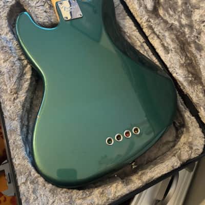 Fender Adam Clayton Artist Series Signature Jazz Bass 2017 Sherwood Green Metallic image 2