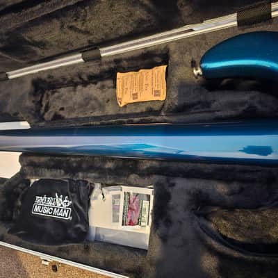 Ernie Ball Music Man BFR Stingray 5 2020 - Kinetic Blue image 6