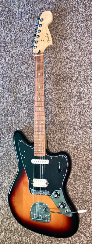 2022 Fender Player Jaguar HS with   Pau Ferro Fretboard electric guitar locking tuners ohsc