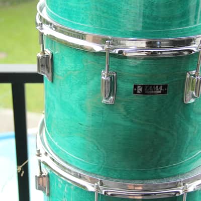 RARE Tama Superstar Double Bass 24 Drum Kit Huge image 8