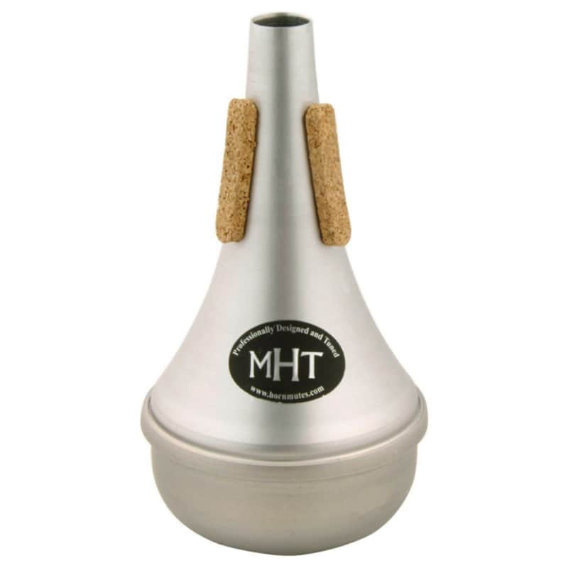 Mutec MHT107 Trumpet Straight Aluminum Bottom Mute image 1