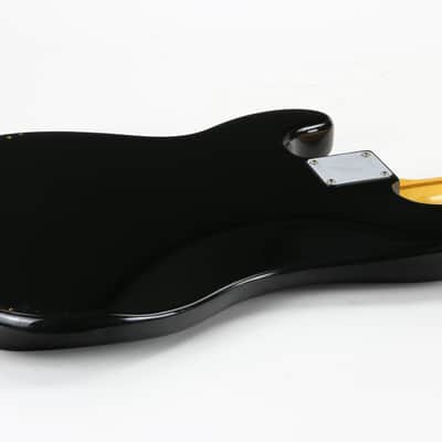 1976 Fender Precision Bass Fretless Maple Neck | Black Finish, Original Case image 19
