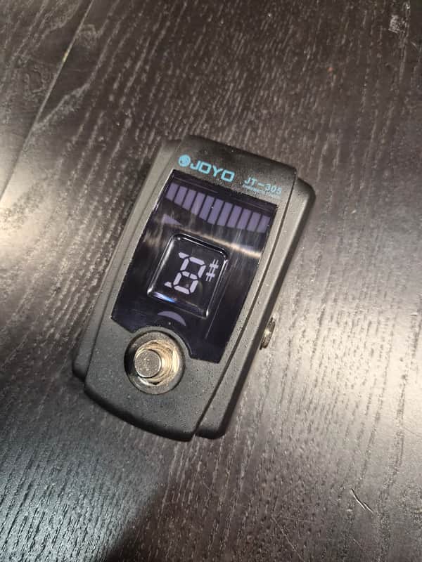 Joyo JT-305 Chromatic Pedal Tuner 2010s Black image 1