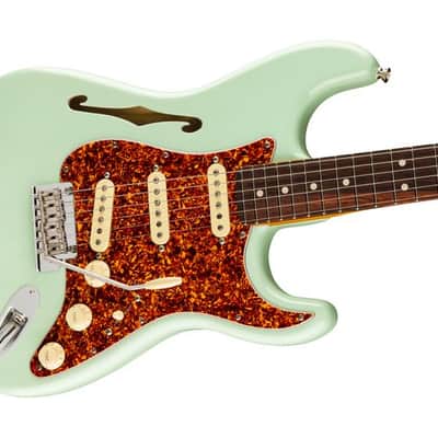 FENDER - American Professional II Stratocaster Thinline  Rosewood Fingerboard  Transparent Surf Green - 0171010735 image 2