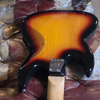 ESP Jazz Bass J-Four Sunburst Ex-Artist Studio Pro Bass Guitar MIJ Japan image 25