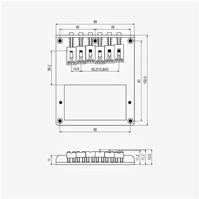 Guitar Madness Overwound Alnico II Humbucker Pickup Set Nickle Silver Base plates Zebra image 8