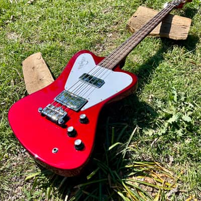 Gibson Non Reverse Thunderbird Bass Guitar 2022 - Sparkling Burgundy image 10