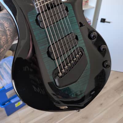 Ernie Ball Music Man Majesty 8 (Emerald Sky) image 5