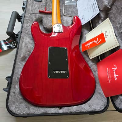 Fender American Ultra Stratocaster BRAND NEW Limited Edition FSR Umbra Burst Tiger Flame Top American Strat image 9