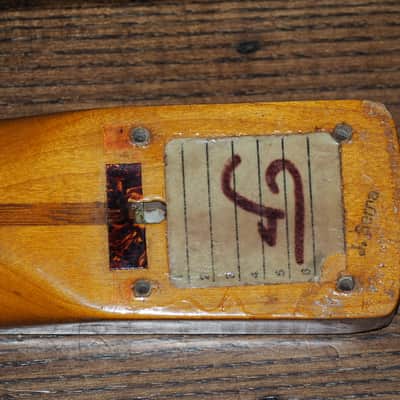 Fender USA Stratocaster 57 Reissue Neck 1984 Aged Natural Gloss image 13