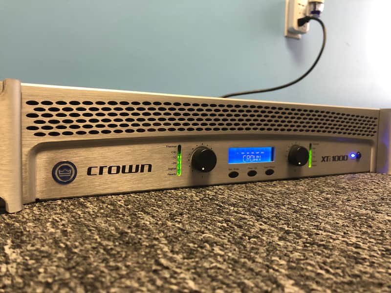 Crown XTi 1000 2-Channel Power Amplifier | Reverb