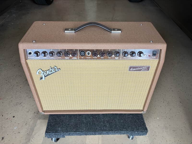 Fender Acoustasonic Junior 2-Channel 2 x 40-Watt 2x8" Acoustic Guitar Amp 1997 - 2003, NICE! image 1