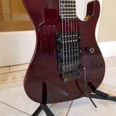 Kramer Night Swan 80's Burgandy image 2