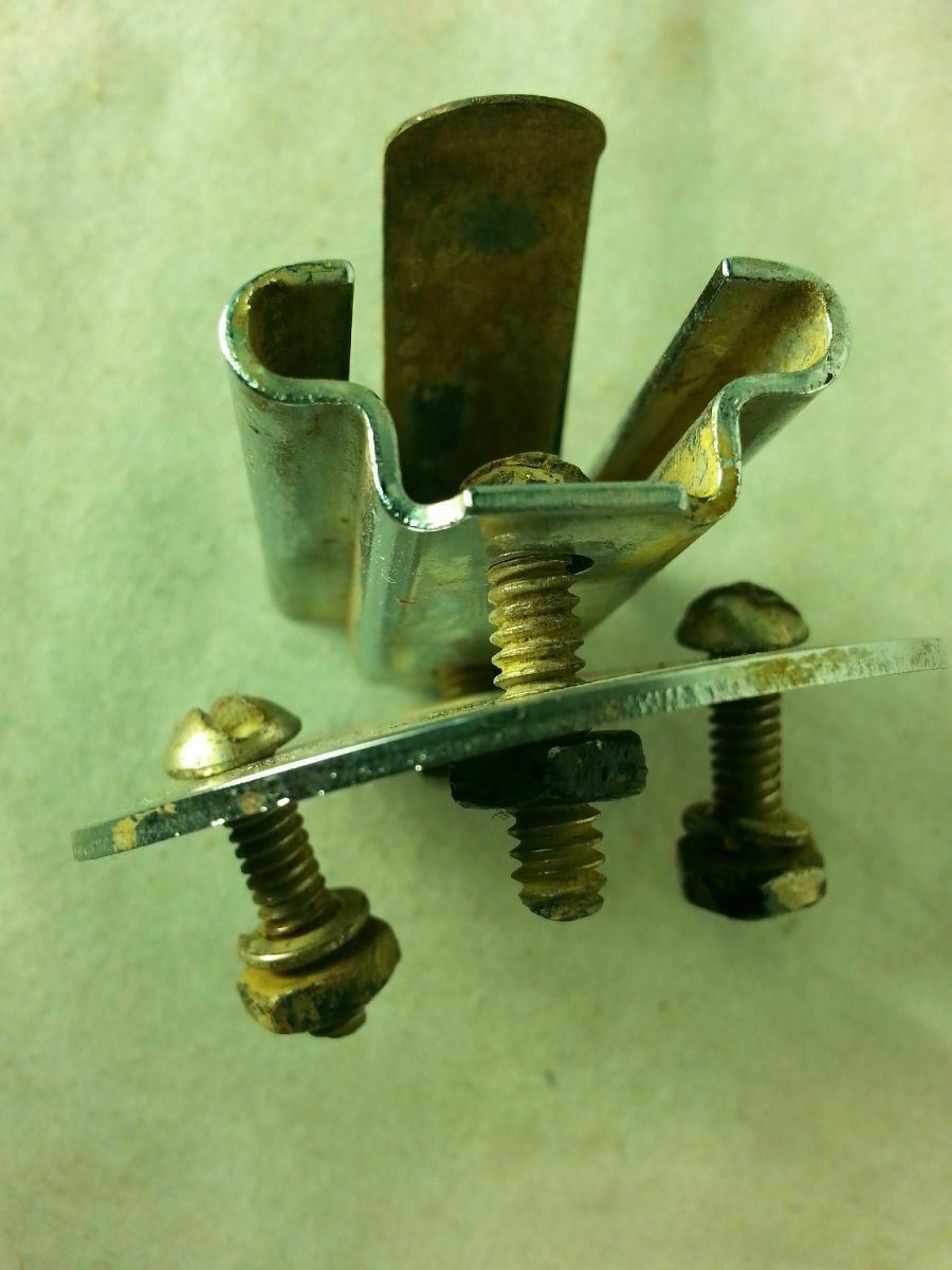 Ludwig Concert Tom/Bongo Drum Clip Mount Chrome Super Classic Vintage 60s-70s* — main photograph