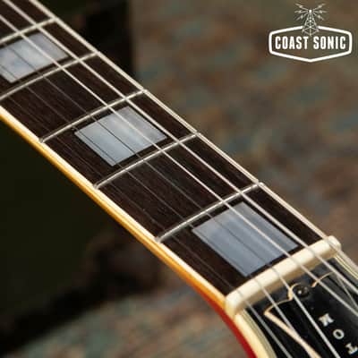 1978 Greco EG-500C Les Paul Custom Made in Japan Cherry Sunburst w/USA Seymour Duncans image 12