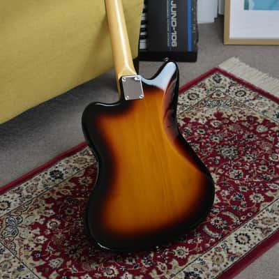 2021 Fender Japan Heritage 60’s Jazzmaster 3-Tone Sunburst Nitro Lacquer, w/Paperwork, Gold Anodised Guard, MIJ, Offset, JDM image 14