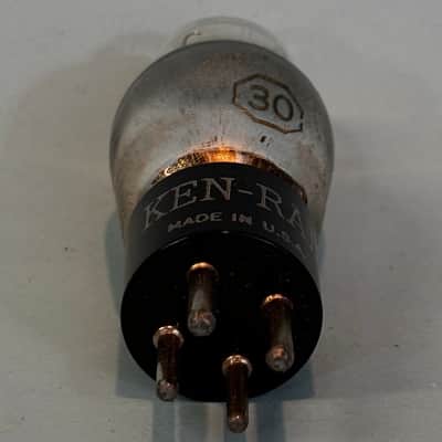 Vintage Ken-Rad Type 30 4 Pin Vacuum Tube! Tests NOS! T498 image 6