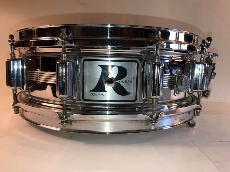 Rogers "Big R" Dyna-Sonic 5x14" Brass Snare Drum 1975 - 1984 - Chrome image 1
