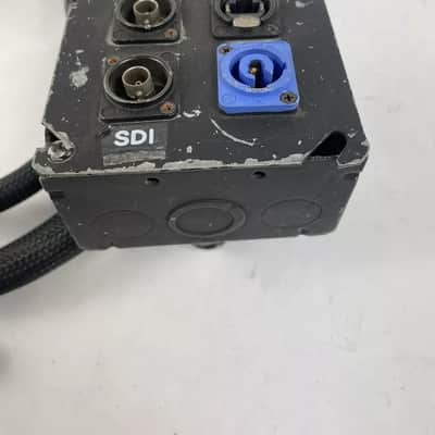 Breakout box Audio Snake 4 inputs Neutrik powerCON 20A EtherCon RJ45 BNC #B image 3
