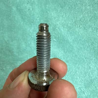 Ludwig Vintage Drum Throne Height Adjustment Screw - Porto Seat 70s - Chrome image 4
