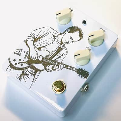 Handmade Guitar Pedal Clone with Mark Knopfler Artwork image 4