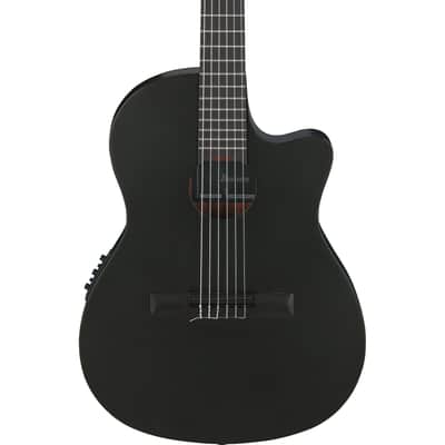 Ibanez GA621 GA Classical Acoustic Electric Guitar - Black Out image 1