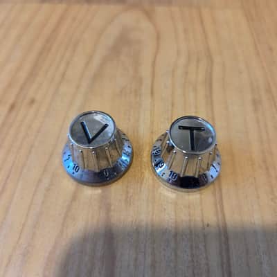 Set of Vintage 1960's Framus Electric Guitar Volume and Tone Control Knobs! image 1